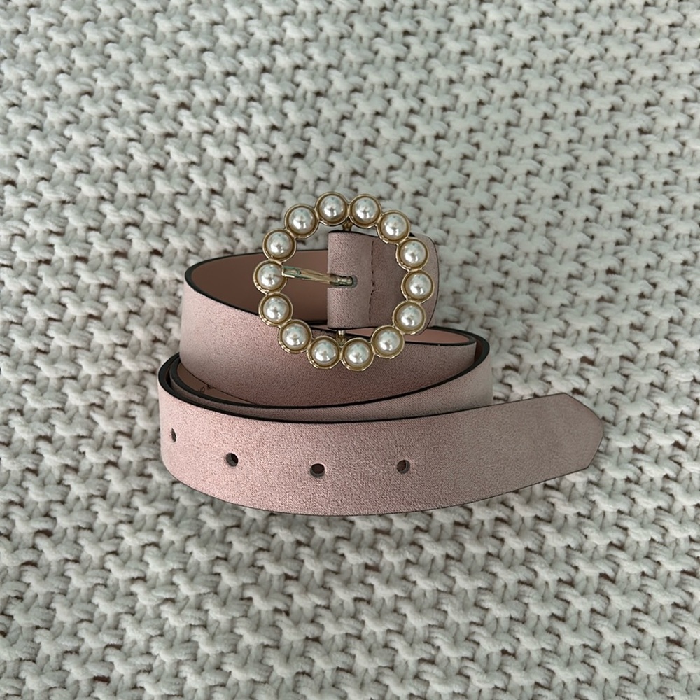 H&M Pink and Pearl Belt